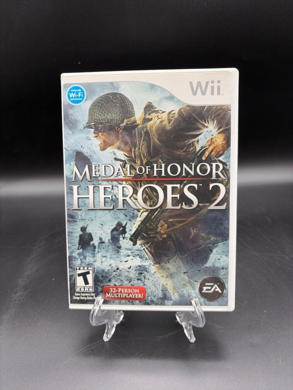 Medal of Honor Heroes 2 for Nintendo Wii Complete CIB Tested Working